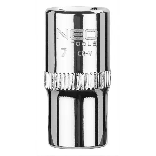 NEO TOOLS Dugókulcs 7mm, 1/4", 6 pontos, superlock Újdonság