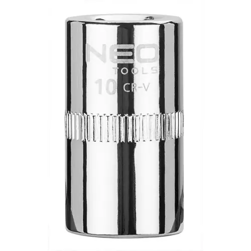 Csak ma NEO TOOLS Dugókulcs 10mm, 1/4", 6 pontos, superlock