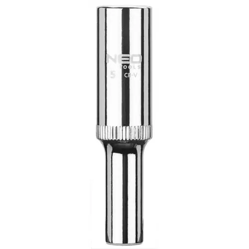 NEO TOOLS Dugókulcs 5mm, 1/4", hosszú, 6 pontos, superlock Vásárlói kedvenc