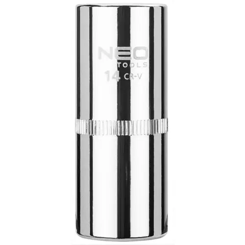 Nézd meg most NEO TOOLS Dugókulcs 14mm, 1/4", hosszú, 6 pontos, superlock