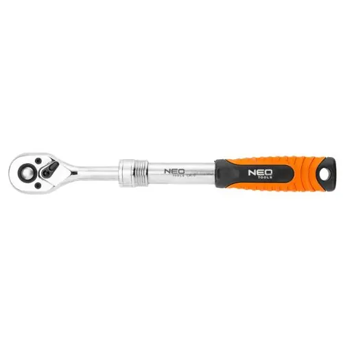 Nézd meg most NEO TOOLS Racsnis kulcs 1/2", teleszkópos 305-445mm, 72fog, DIN3122