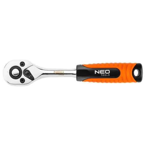 NEO TOOLS Racsnis kulcs 1/2", 265mm, 48fog, DIN3122 Expressz kézbesítés