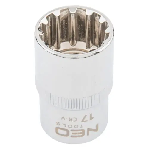 Legnépszerűbb NEO TOOLS Dugókulcs 17mm, 1/2", spline