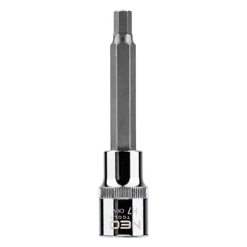 Árcsökkenés NEO TOOLS Imbusz dugókulcs 1/2'' H7, 100mm